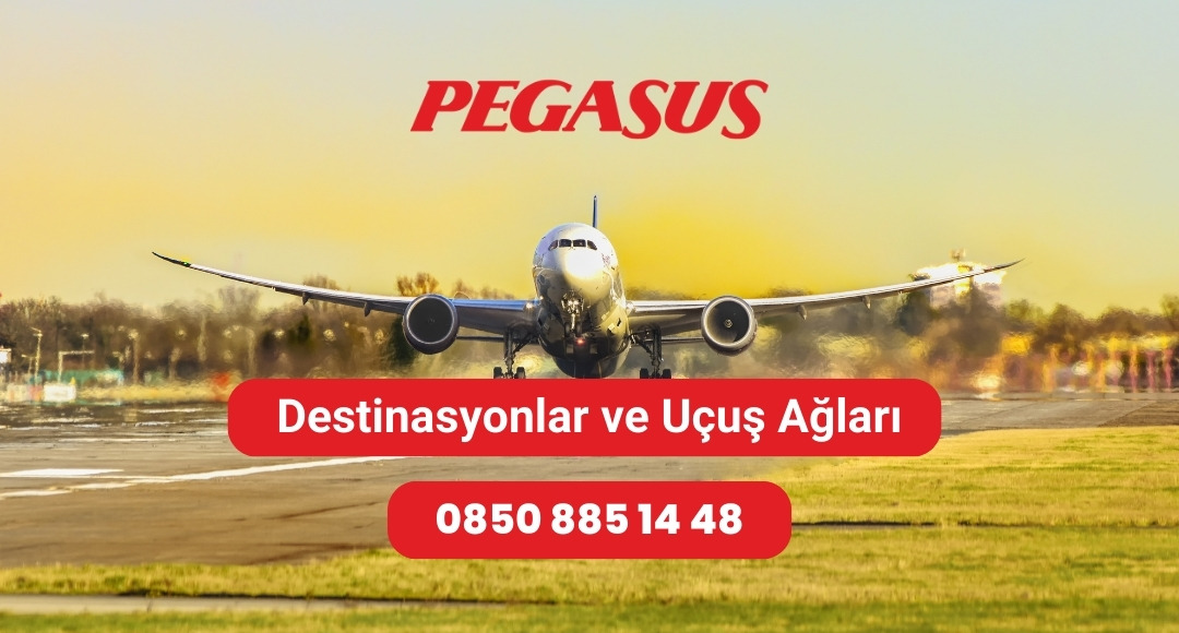 destinasyonlar ve uçuş ağları
